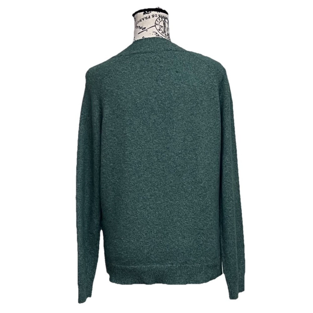 ONLY ONLRICA Kelly Green Knit Pullover Sweater | Forest Fairy Preppy Old Money S - Picture 5 of 10